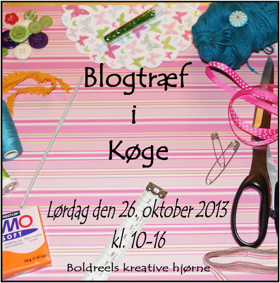 Blogtræf i Køge - arrangeret af Linda fra boldreel.blogspot.dk
