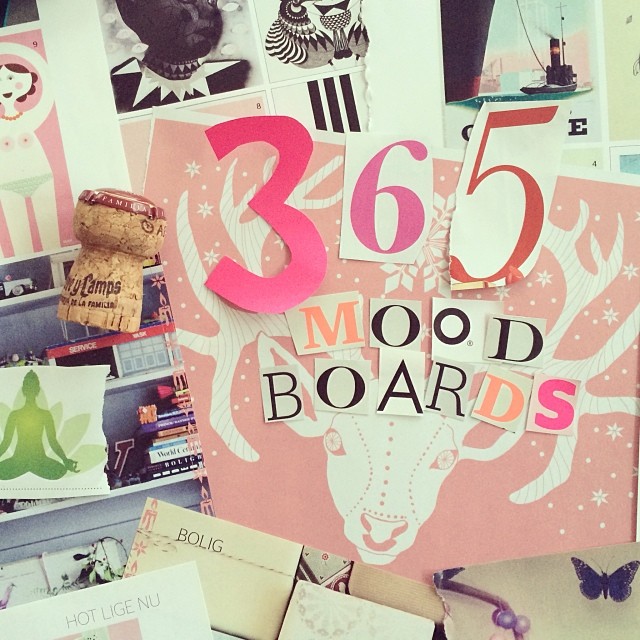 365 moodboards in 2014. Instagram filter Valencia. Photographer: Susanne Randers
