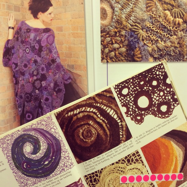mitkrearum.dk kreativitet creativity 365 moodboards in 2014 137 Dreaming of crazy freeform crochet projects Instagram filter Valencia